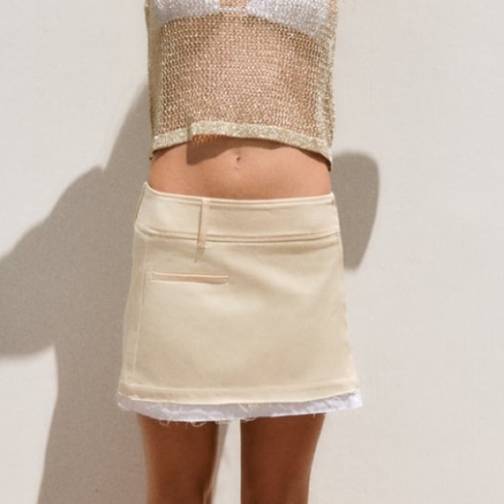 Combination Mini Skirt